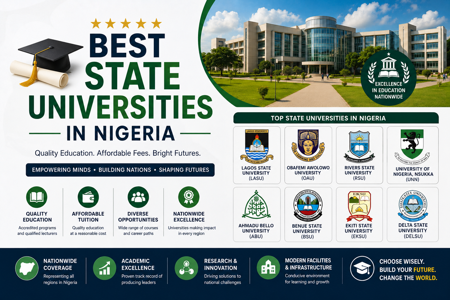 best state universities in Nigeria