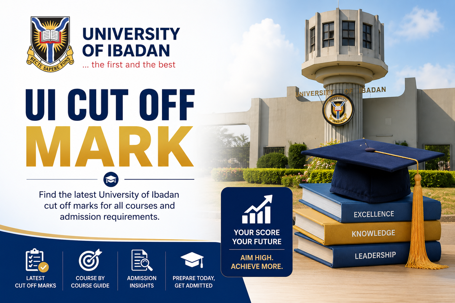 university of ibadan cut off mark
