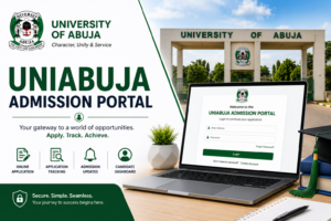 UNIABUJA Admission Portal — Full Guide on How to Login & Check Admission Status