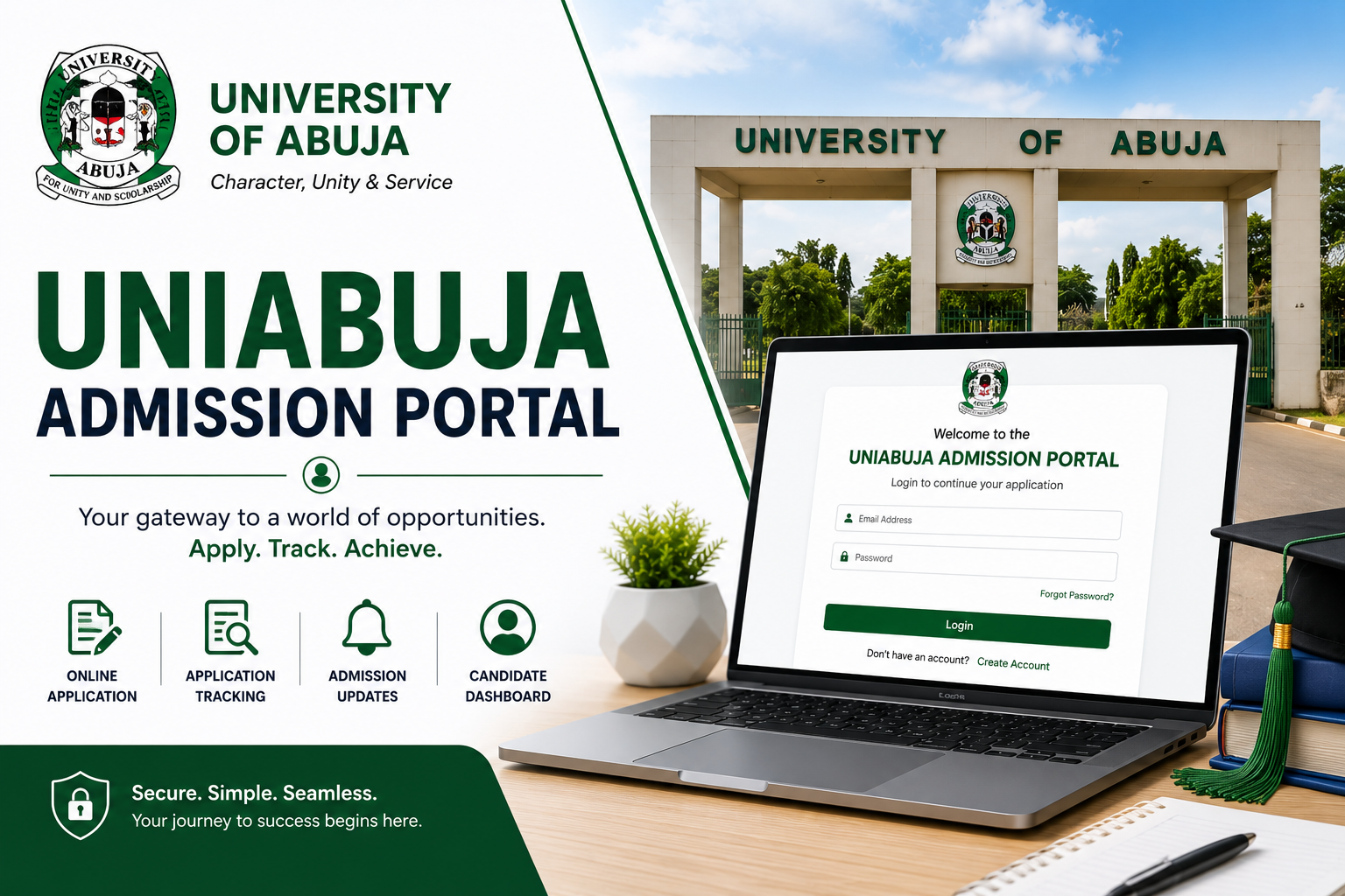 UNIABUJA admission portal