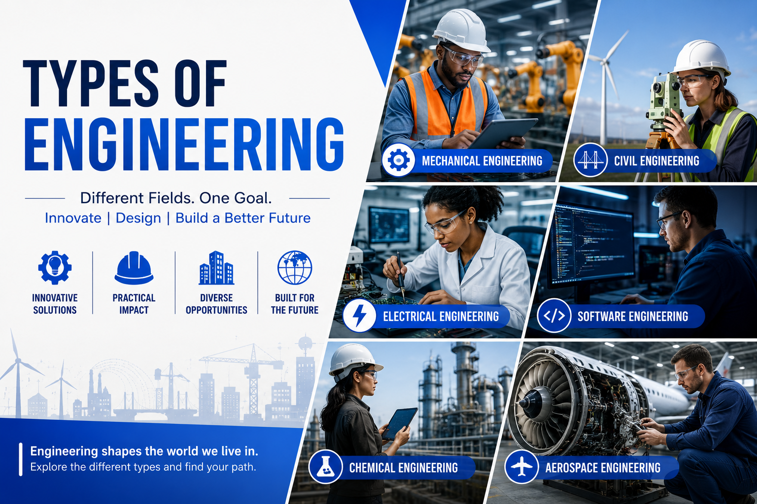 types of engineering