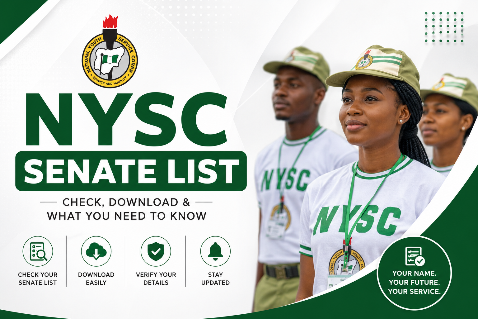 NYSC senate list