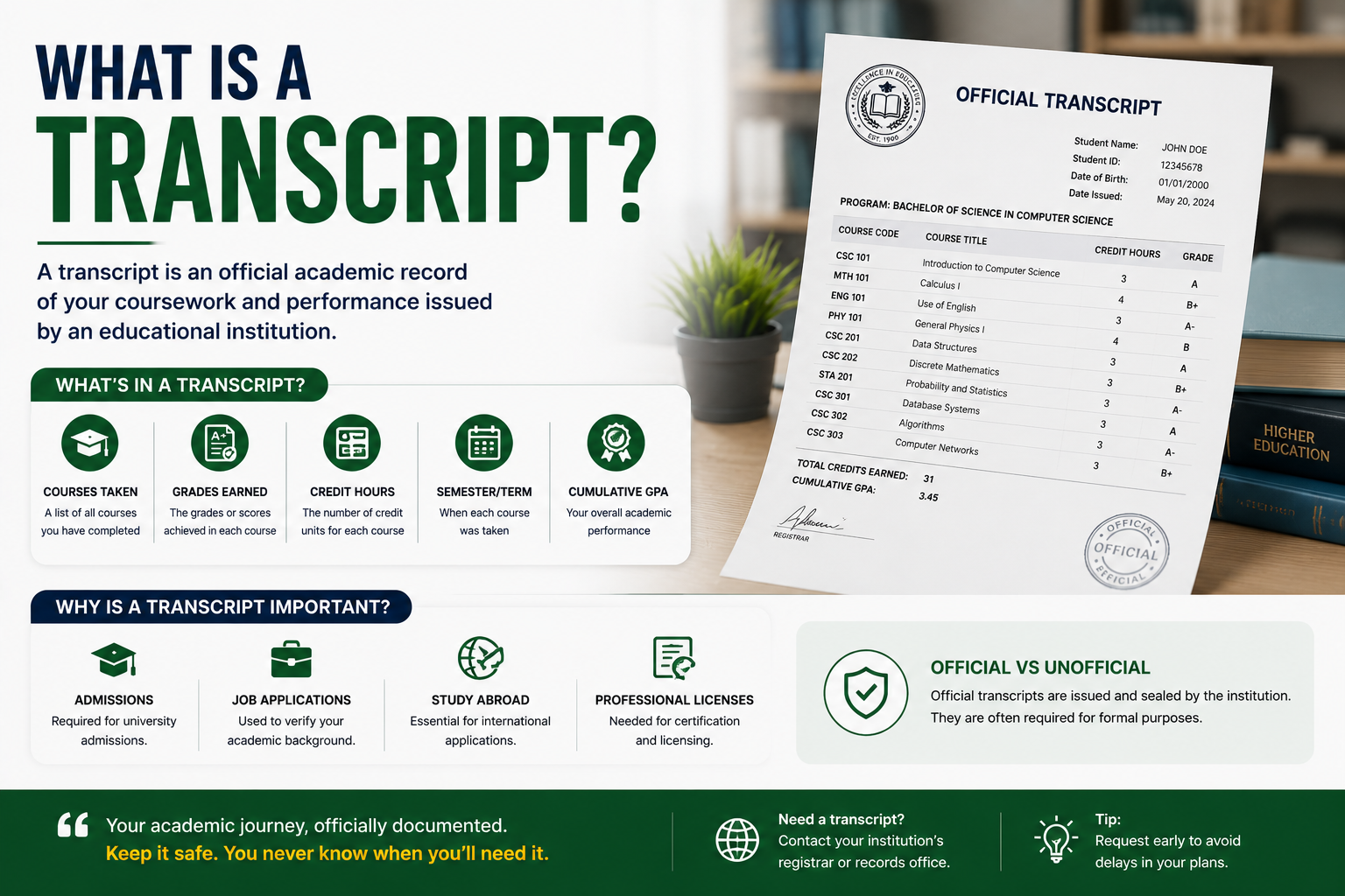 what is transcript