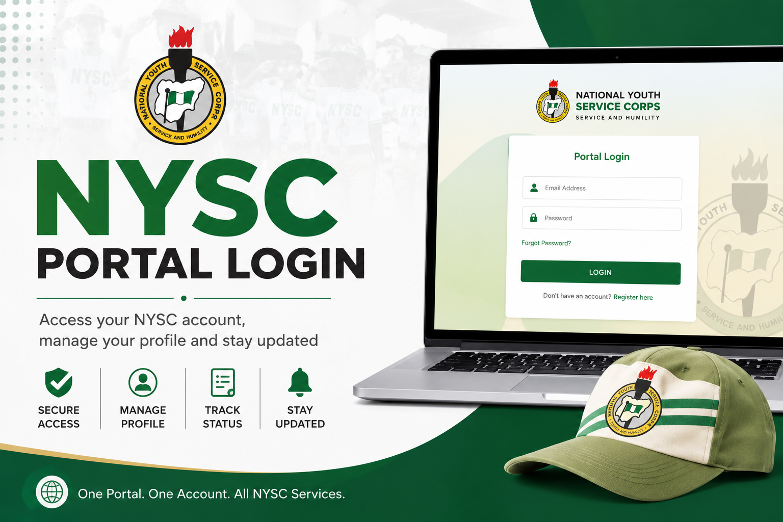 NYSC portal login